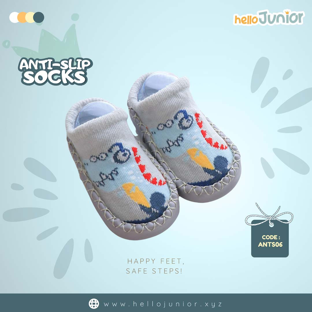 Anti-Slip Socks for Kids (11 cm - 14 cm, 0-36 Months)