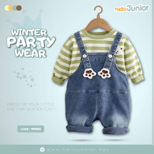 Winter Party Wear for Kids (6 Months - 6 Years)