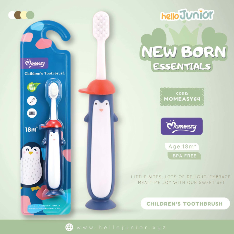 Momeasy children's 18m+ toothbrush, Multicolor