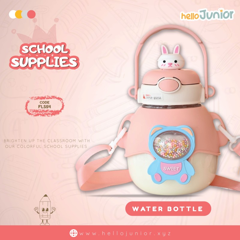 Stainless Large Capacity Cartoon Kettle Student Cup , BPA Free