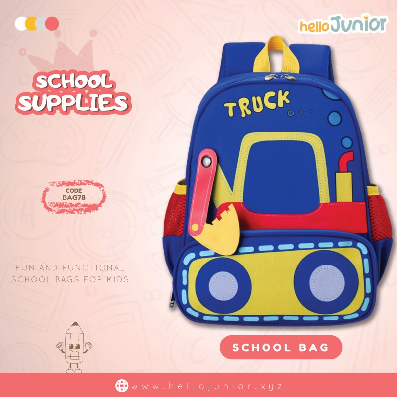 Bag for kids / School Bag for Kids, Multicolor