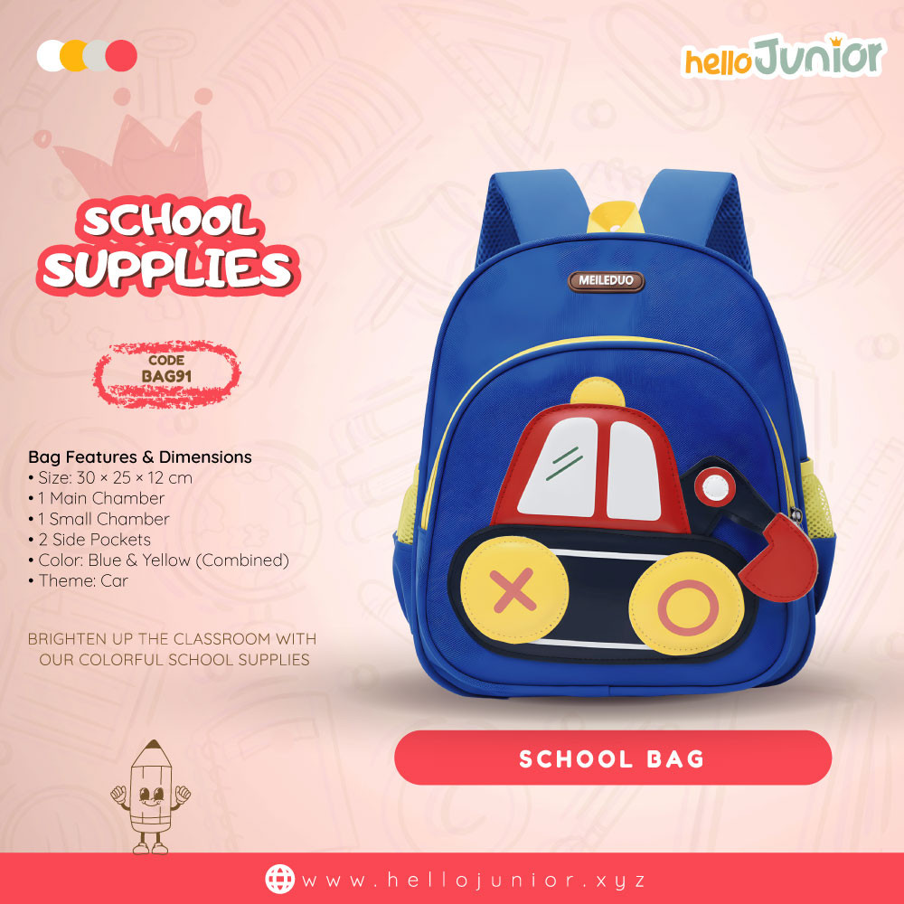 Bag for kids / School Bag for Kids, Multicolor