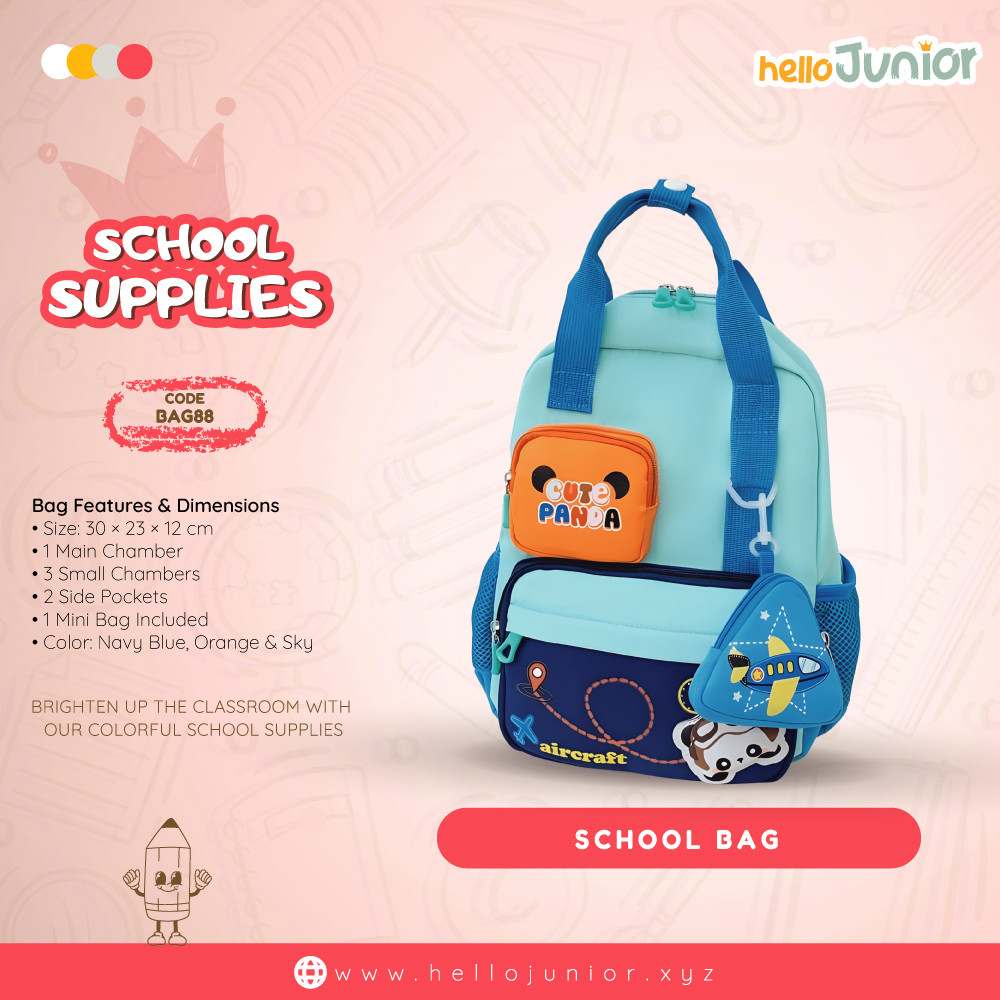 Bag for kids / School Bag for Kids, Multicolor