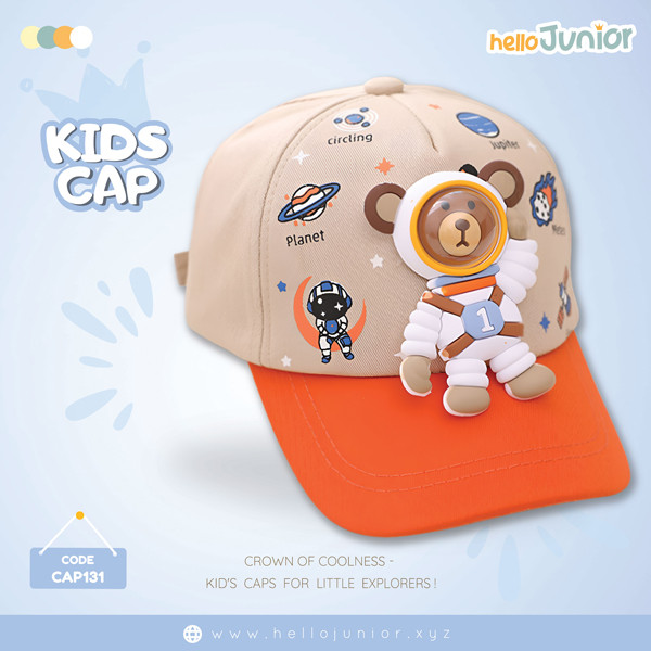 Stylish multicolor cap for kids / Baby cap , 03-08 years