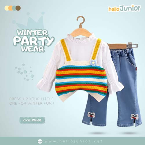 Winter Party Wear for Kids (6 Months - 6 Years)