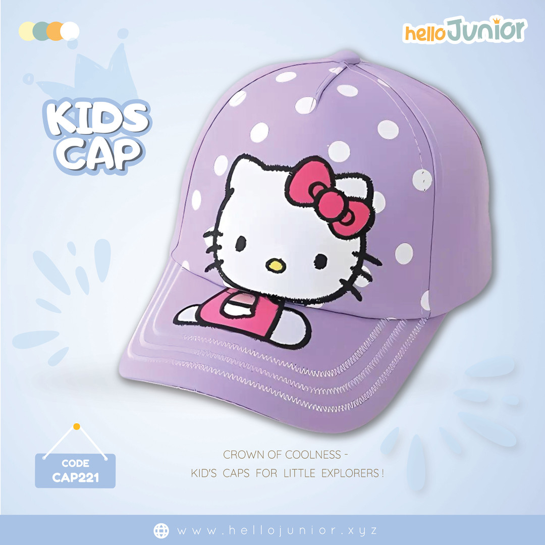 Stylish multicolor cap for kids / Baby cap , 03-08 years