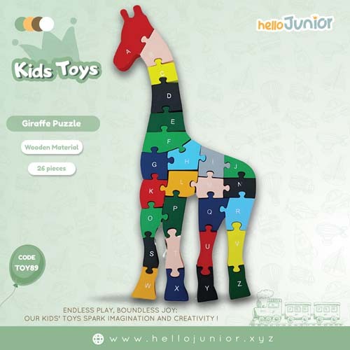 Giraffe Puzzle, a colorful and engaging educational toy.