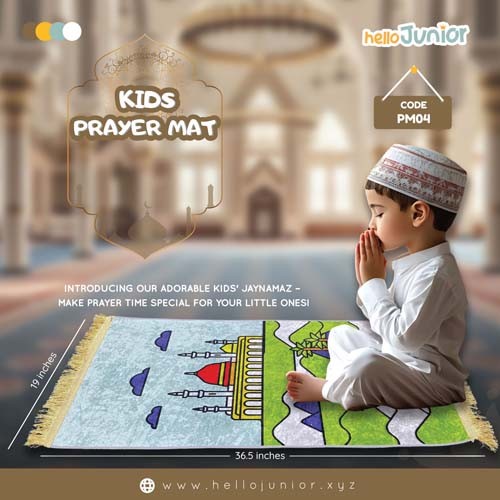 Hello Junior Baby PrayerMat / Jaynamaz for kids