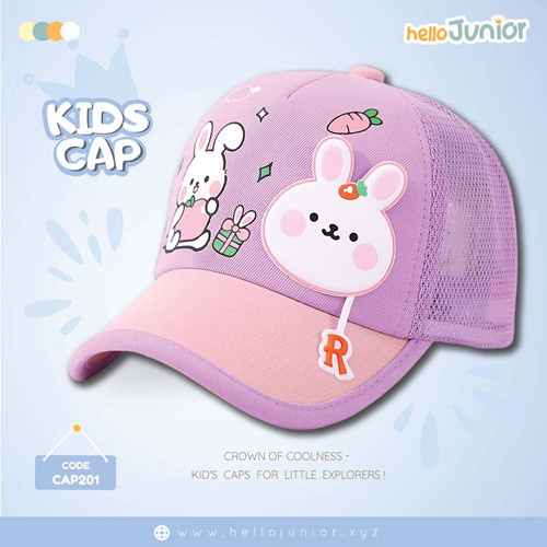 Stylish multicolor cap for kids / Baby cap , 03-08 years