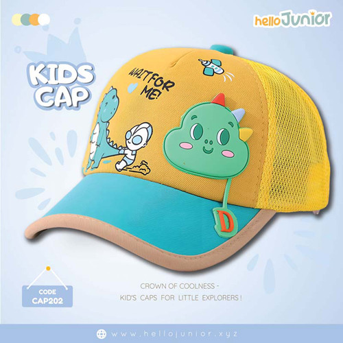 Stylish multicolor cap for kids / Baby cap , 03-08 years