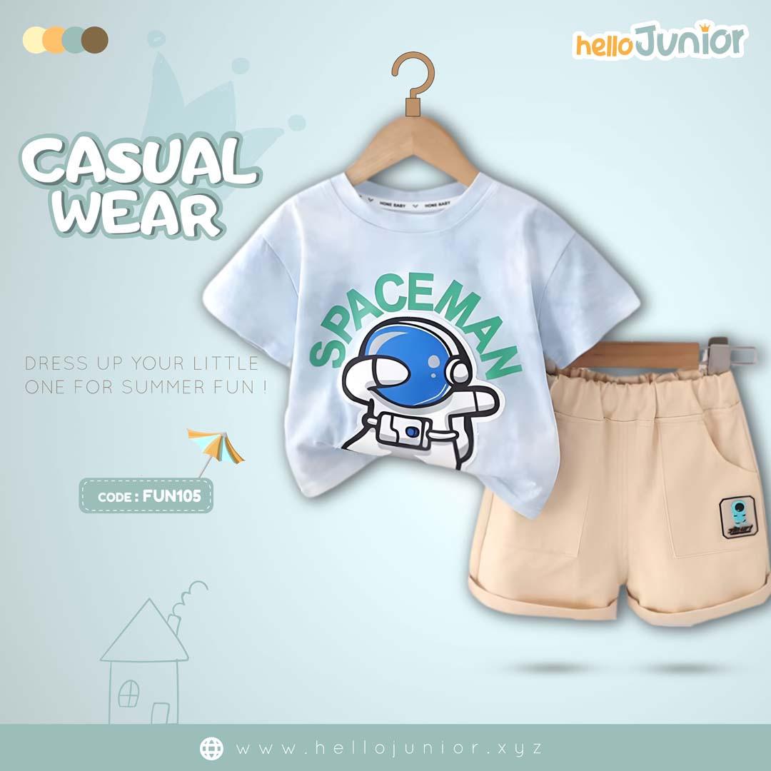 Hello Junior Kids Casual Wear / Dress for 6 Months to 5 Years