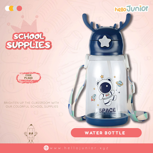 Hello Junior Water Bottle for Kids / Mum pot for Little Ones, Multicolor 550 ml