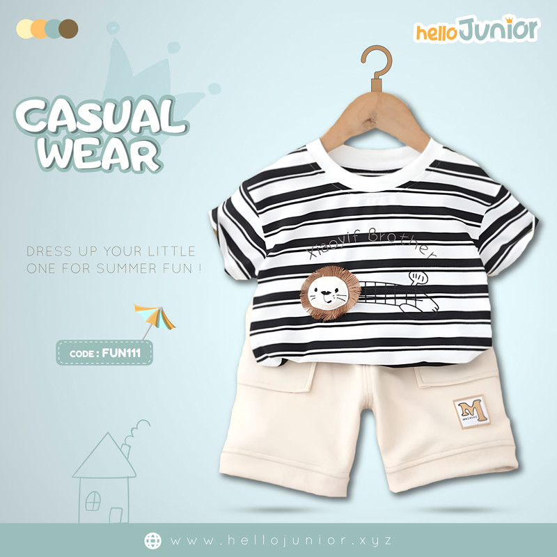 Hello Junior Kids Casual Wear / Dress for 6 Months to 5 Years