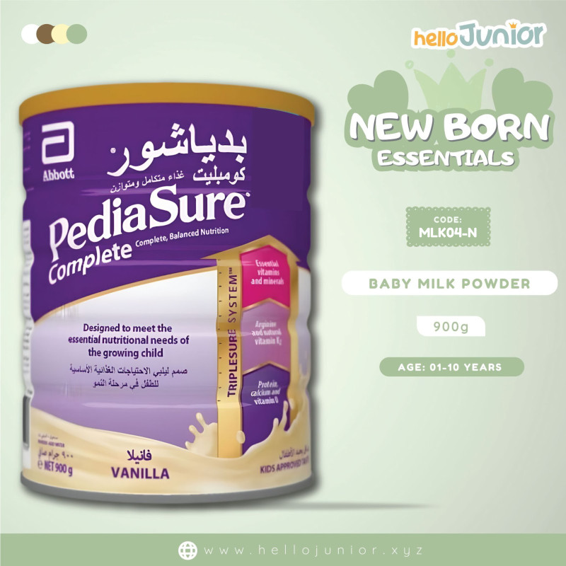 Abbott Pediasure Complete Balanced Nutrition for Children Aged 1-10 Years - Vanilla 900g
