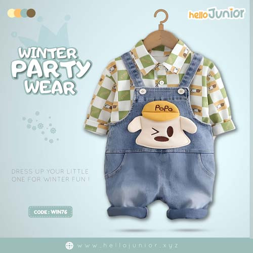 Winter Party Wear for Kids (6 Months - 6 Years)