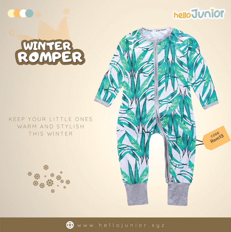 Hello Junior Kids Winter Romper, Newborn baby dress 0 month to 09 month