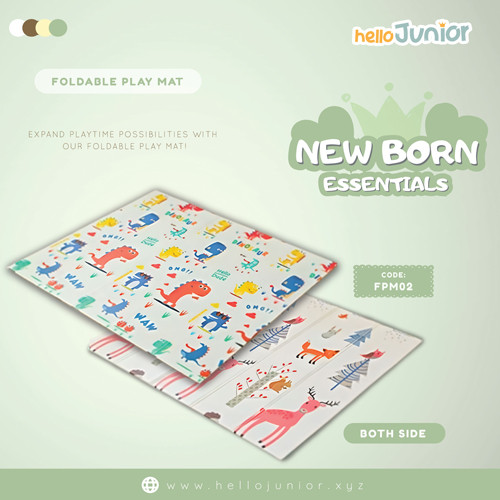 Hello Junior Soft Baby Play Mat / Kids Floor Mat, Multicolor