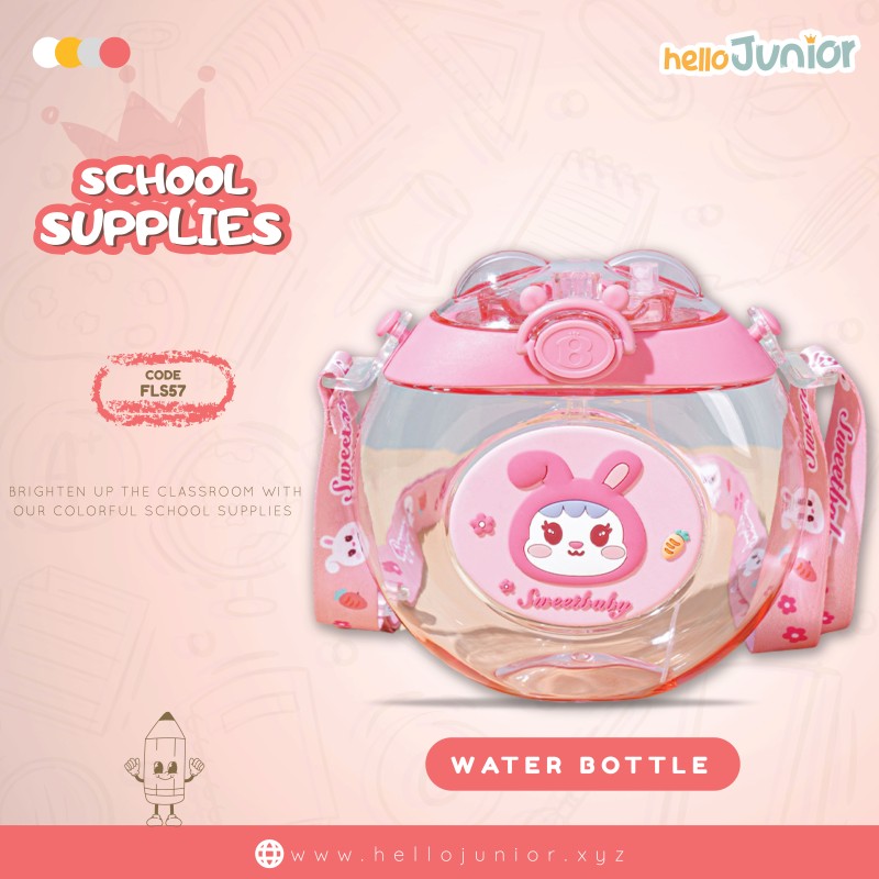 Cute Donut Nozzle Water Cup Spray Straw Cup Outdoor Portable Water Cup Silicone Baby Nipple Sippy Cup, BPA Free