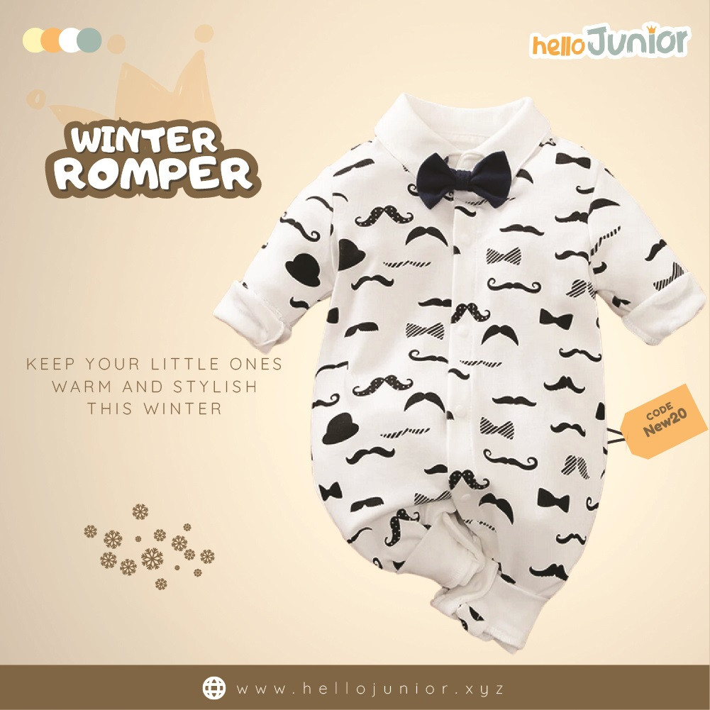 Winter Romper for kids , Newborns Wear