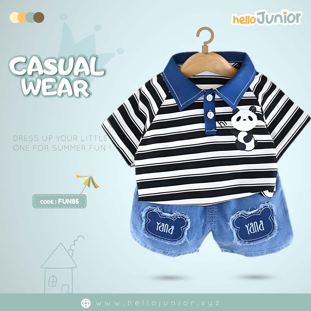 Hello Junior Kids Casual Wear / Dress for 6 Months to 5 Years