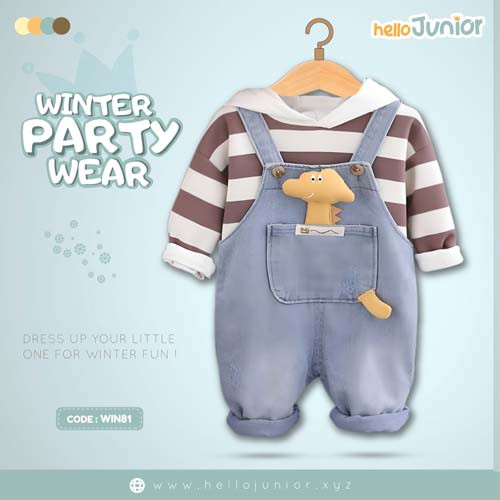 Winter Party Wear for Kids (6 Months - 6 Years)