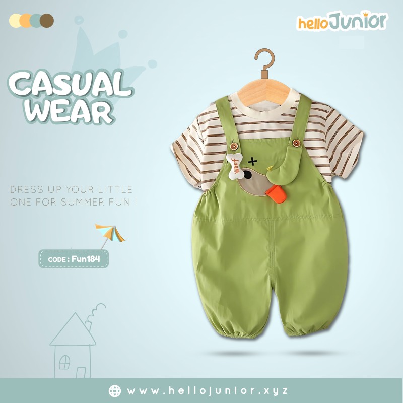Hello Junior Kids Casual Wear / Dress for 6 Months to 5 Years