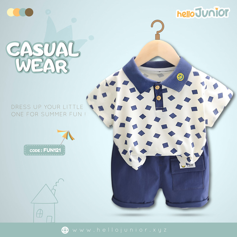 Hello Junior Kids Casual Wear / Dress for 6 Months to 5 Years