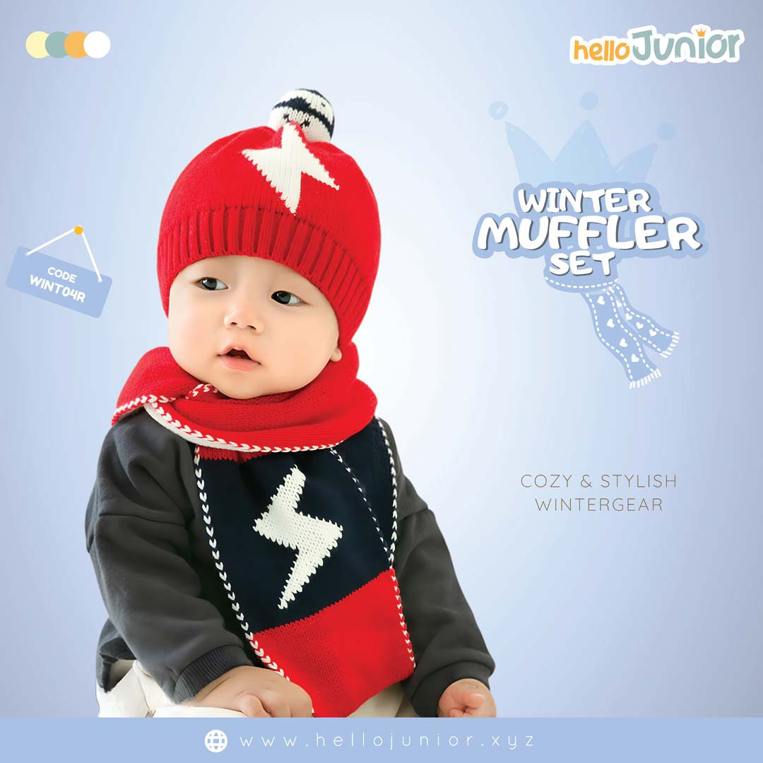 Hello Junior Woolen Cap (1-3 year) – Soft and Comfortable