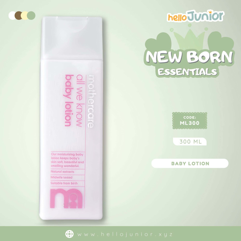 Mothercare All we know Baby Lotion 300ml, Indian