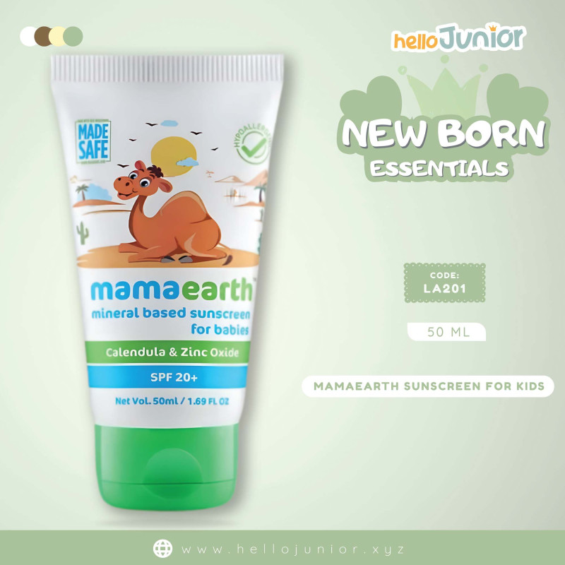 Mamaearth Sunscreen cream for Kids / Sun Protection for baby