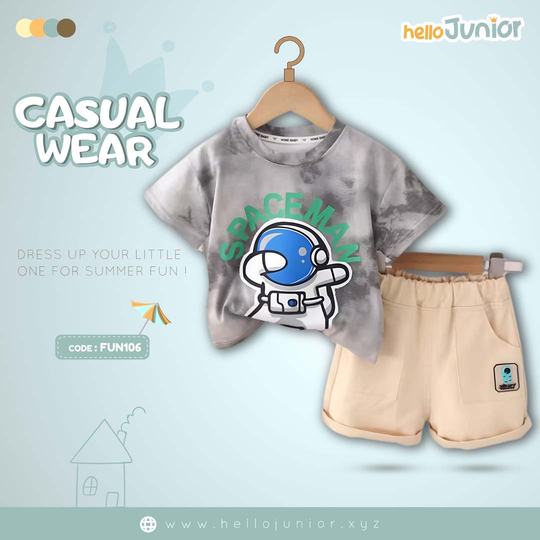 Hello Junior Kids Casual Wear / Dress for 6 Months to 5 Years