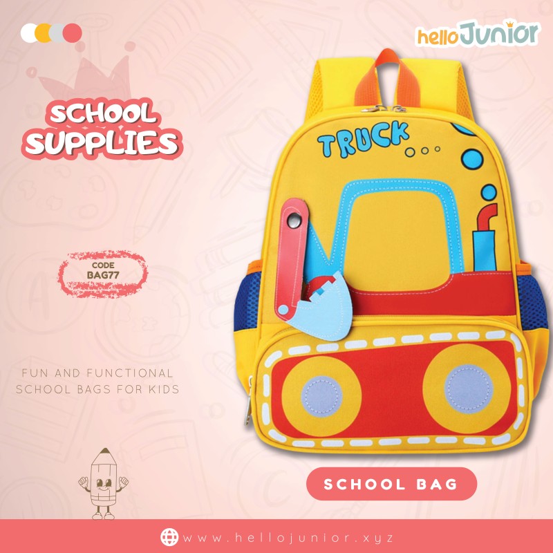 Bag for kids / School Bag for Kids, Multicolor