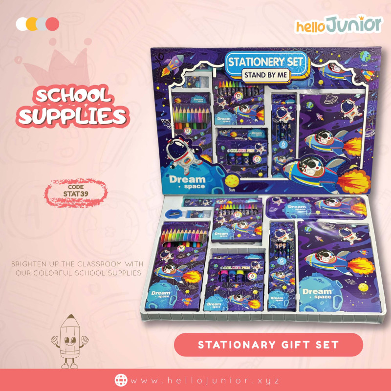 Stationery gift set for students / Kids, Multicolor Dream Space