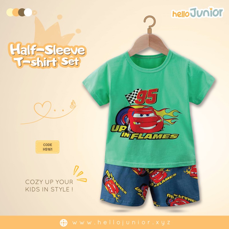 Hello Junior Half Sleeve T-Shirt for Kids (6 Months to 11 Years)