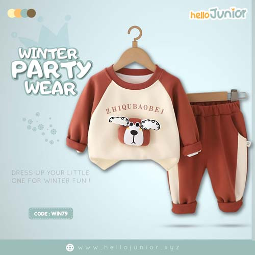 Winter Party Wear for Kids (6 Months - 6 Years)