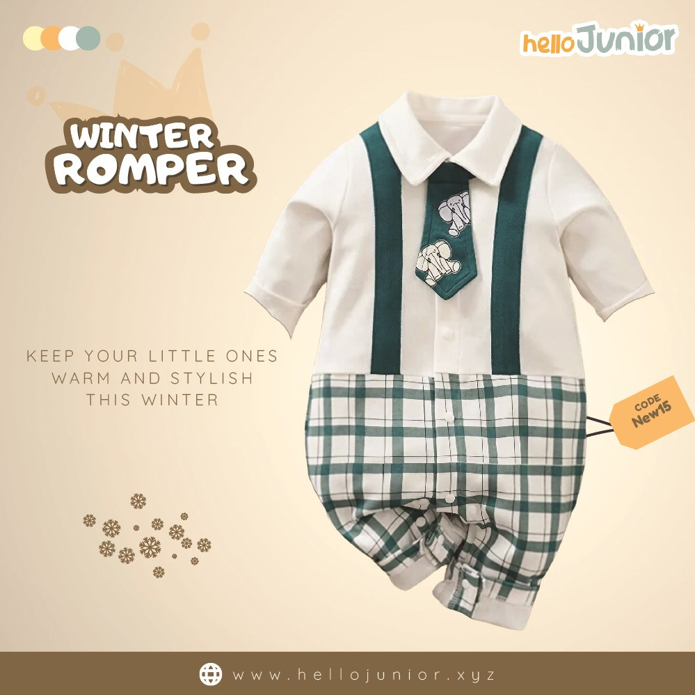 Winter Romper for kids , Newborns Wear