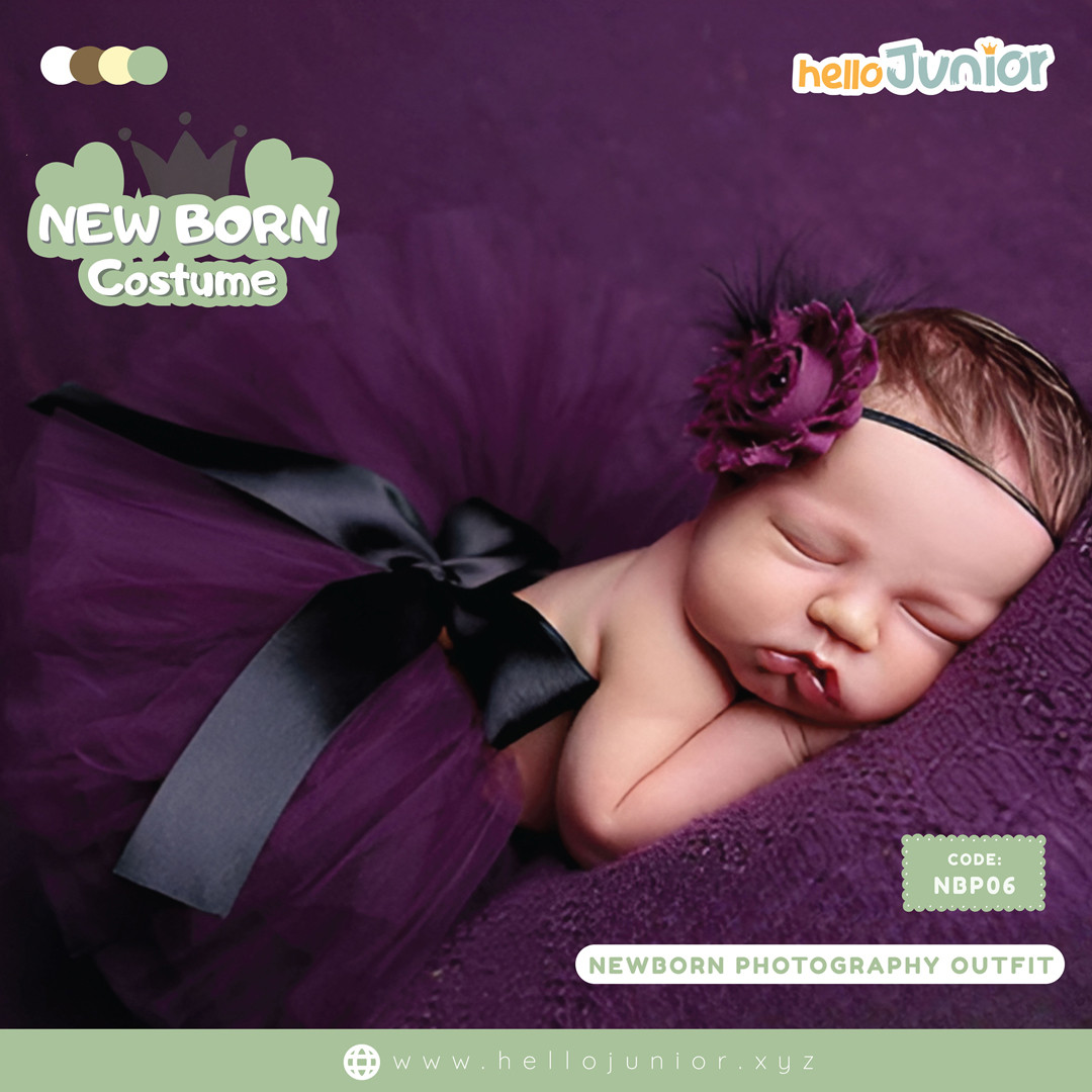 Hello Junior Newborn Baby Photography Dress / Costume