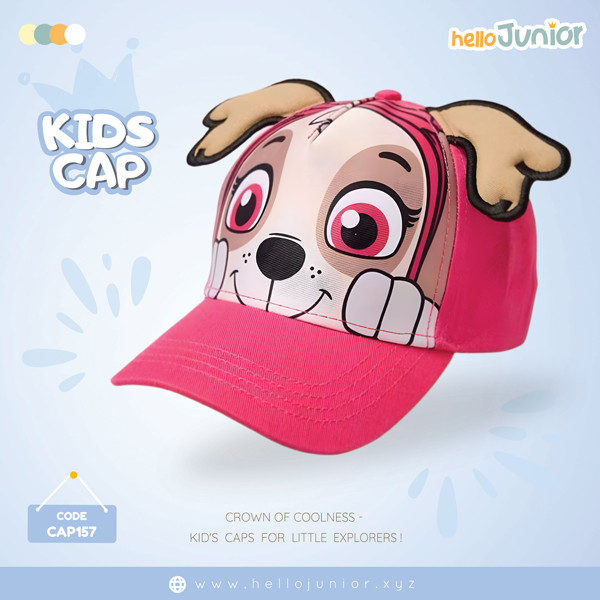 Stylish multicolor cap for kids / Baby cap , 03-08 years