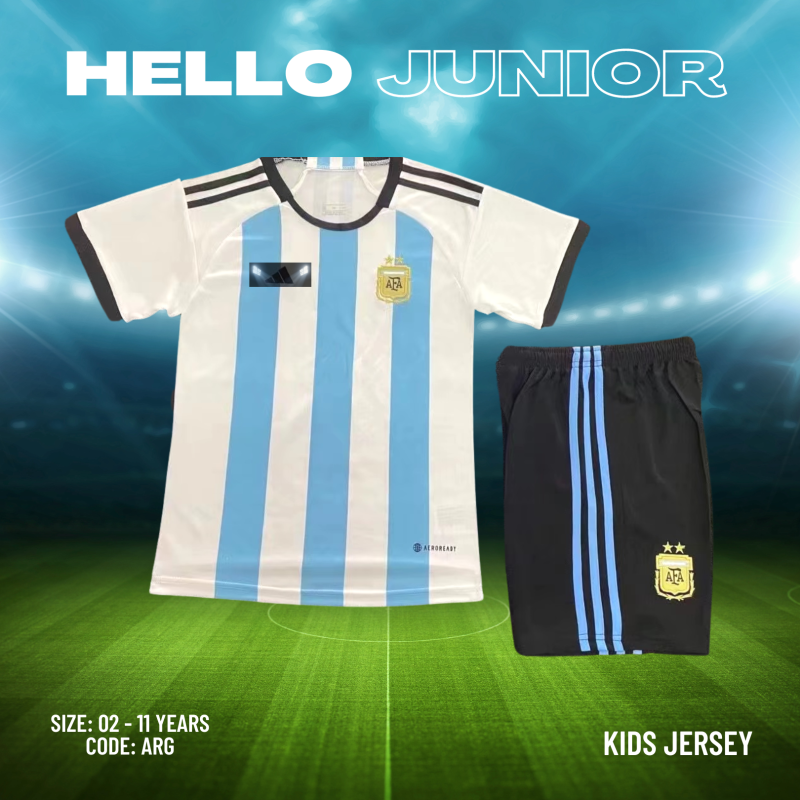 Argentina Kids Jersey – Sporty Style for Every Little Champion