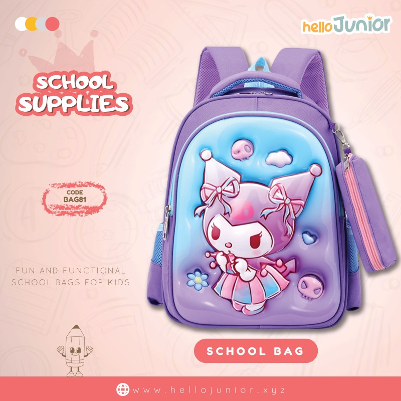 Bag for kids / School Bag for Kids, Multicolor