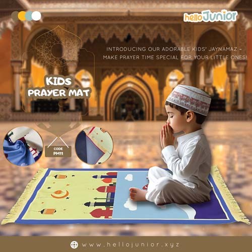 Hello Junior Baby PrayerMat / Jaynamaz for kids