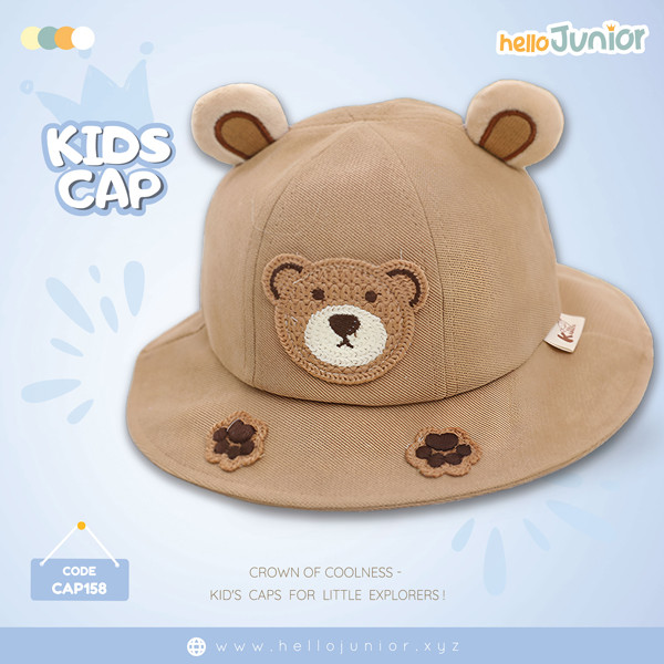 Stylish multicolor cap for kids / Baby cap , 03-08 years