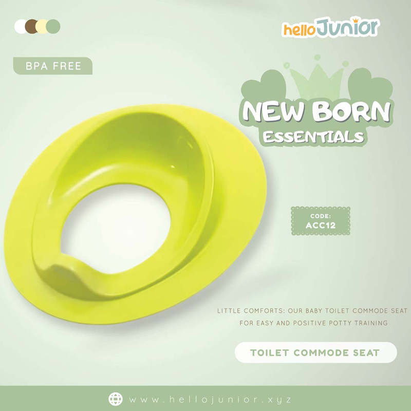 Hello Junior Baby Toilet Commode Seat for 3+ years