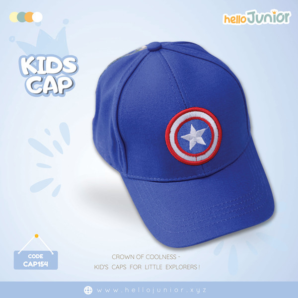 Stylish multicolor cap for kids / Baby cap , 03-08 years