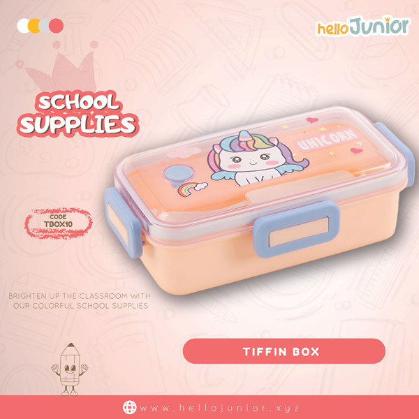 Tiffin box for kids / kids lunch box , Multicolor