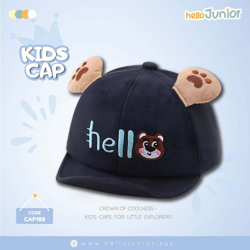 Stylish multicolor cap for kids / Baby cap , 01-03 years