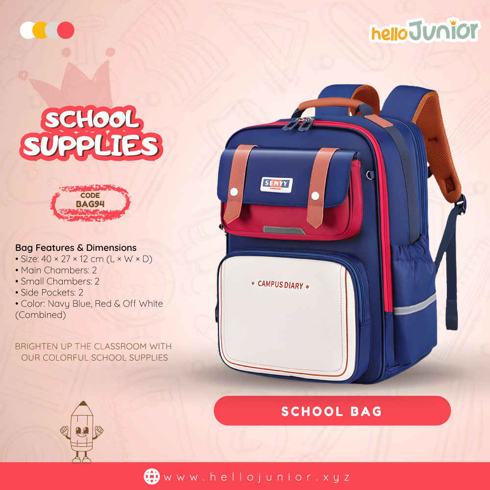 Bag for kids / School Bag for Kids, Multicolor