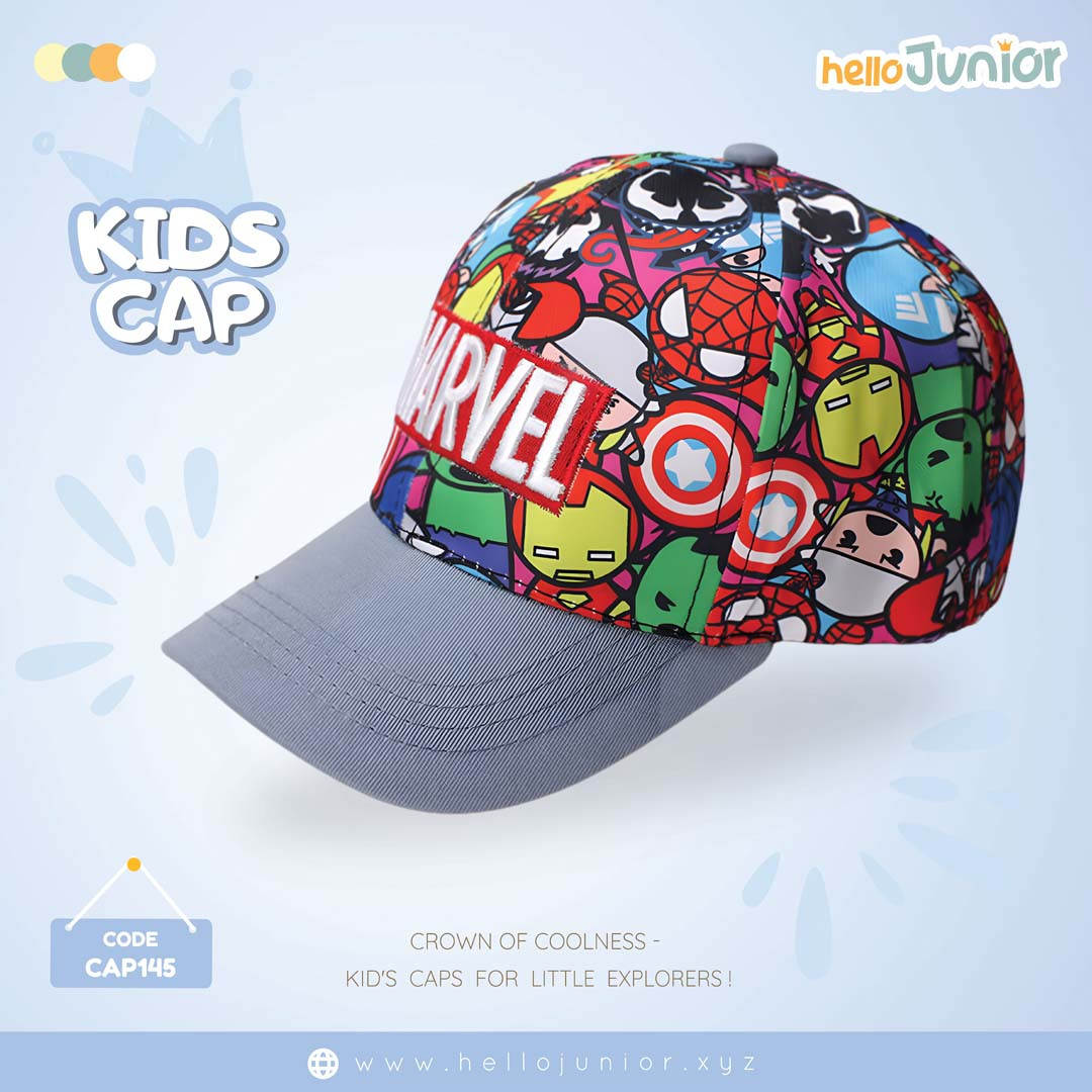 Stylish multicolor cap for kids / Baby cap , 03-08 years