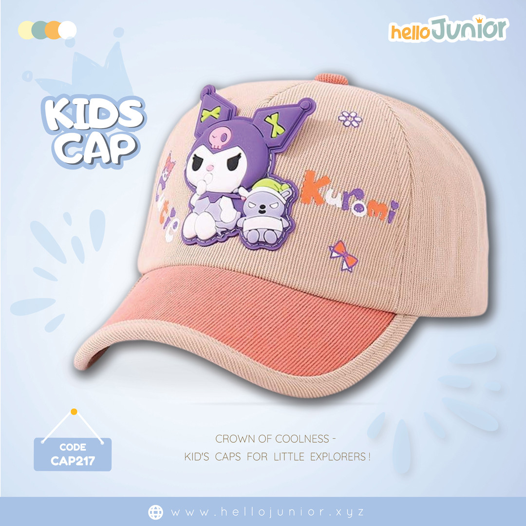 Stylish multicolor cap for kids / Baby cap , 03-08 years