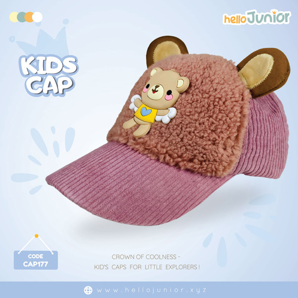 Stylish multicolor cap for kids / Baby cap , 03-08 years